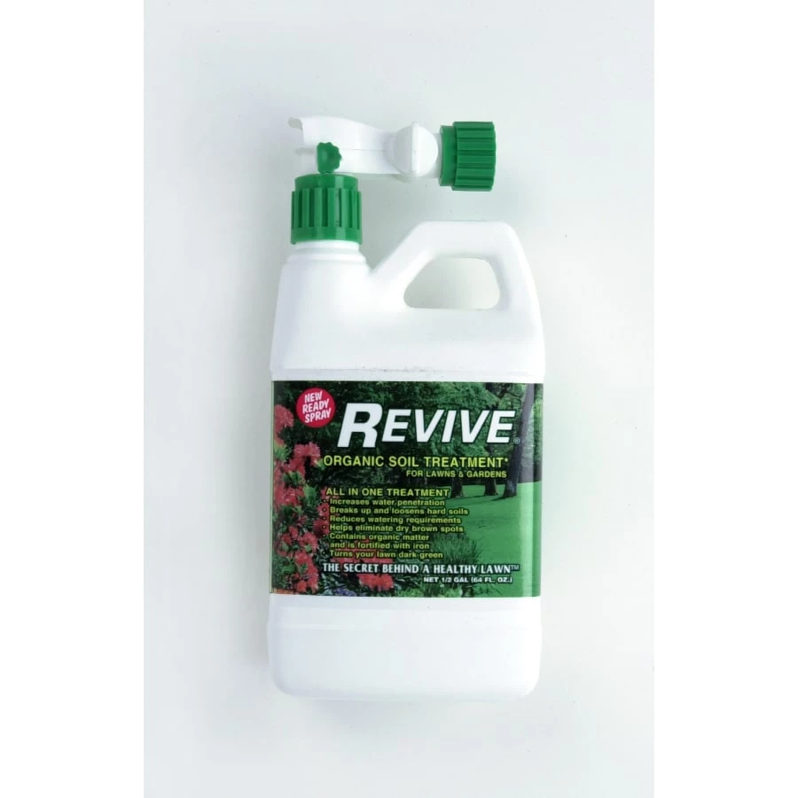 REVIVE Organic Soil Treatment Soil & Soil Amendments Ready Spray Liquid 64-oz 1 REVIVE Organic Soil Treatment Soil & Soil Amendments Ready Spray Liquid 64-oz