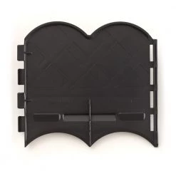 Greenscapes 40-Pack 20-ft Black Plastic Landscape Edging Section