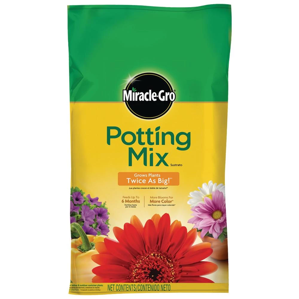 Miracle-Gro Soil & Soil Amendments All Purpose 25-Quart Potting Soil Mix 1 Miracle-Gro Soil & Soil Amendments All Purpose 25-Quart Potting Soil Mix