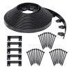EasyFlex 100-ft Black Plastic Landscape Edging Roll