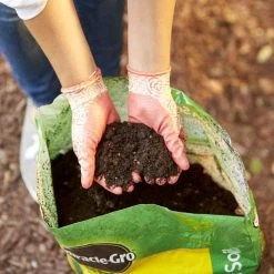 Miracle-Gro Soil & Soil Amendments All Purpose for In-Ground Use 2-cu ft Garden Soil -Landscaping Sales Shop 09292687