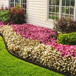 EasyFlex 40-ft Black Plastic Landscape Edging Roll 5 EasyFlex 40-ft Black Plastic Landscape Edging Roll -Landscaping Sales Shop 11270379