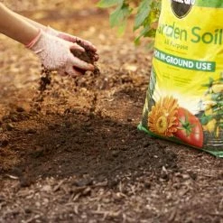 Miracle-Gro Soil & Soil Amendments All Purpose for In-Ground Use 2-cu ft Garden Soil -Landscaping Sales Shop 15348247