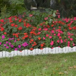 EasyFlex 8-Pack 10-ft White Plastic Landscape Edging Bundle 7 EasyFlex 8-Pack 10-ft White Plastic Landscape Edging Bundle -Landscaping Sales Shop 40457083