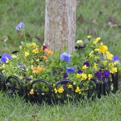 EasyFlex 8-Pack 10-ft Black Plastic Landscape Edging Bundle 7 EasyFlex 8-Pack 10-ft Black Plastic Landscape Edging Bundle -Landscaping Sales Shop 40457104