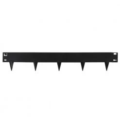 IRONRIDGE 5-Pack Black Landscape edging section