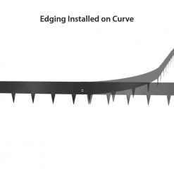 IRONRIDGE 5-Pack Black Landscape edging section -Landscaping Sales Shop 42352153