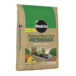 Miracle-Gro Soil & Soil Amendments 1.5-cu ft Organic Raised Bed Soil -Landscaping Sales Shop 42712393